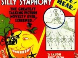 walt disney cartoon, silly symphonies, classic cartoons, skeleton dance, Halloween, black cats, owls, spooky